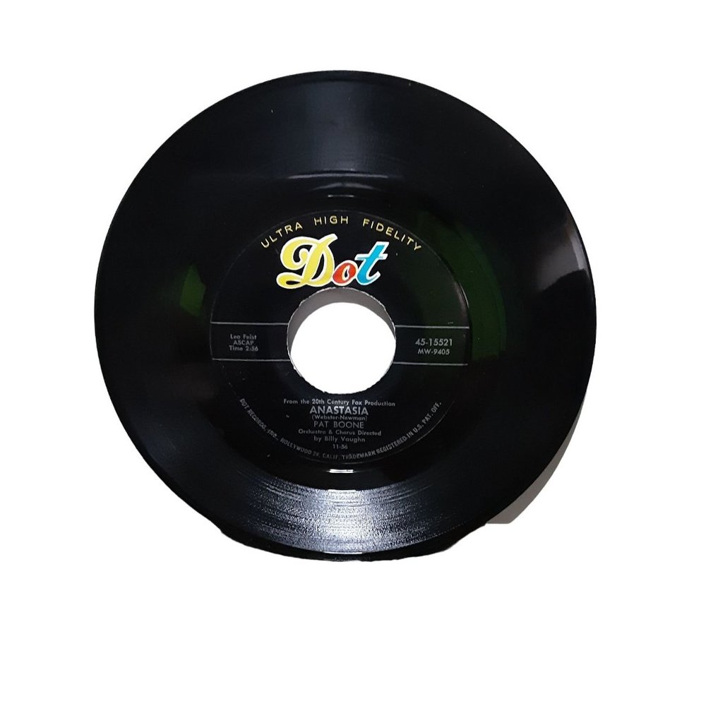 Pat Boone 45 Rpm Record Dont Forbid Me DOT 15521 1956